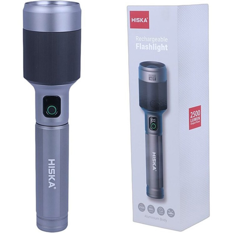 چراغ قوه دستی هیسکا مدل HR-48 با نور مهتابی